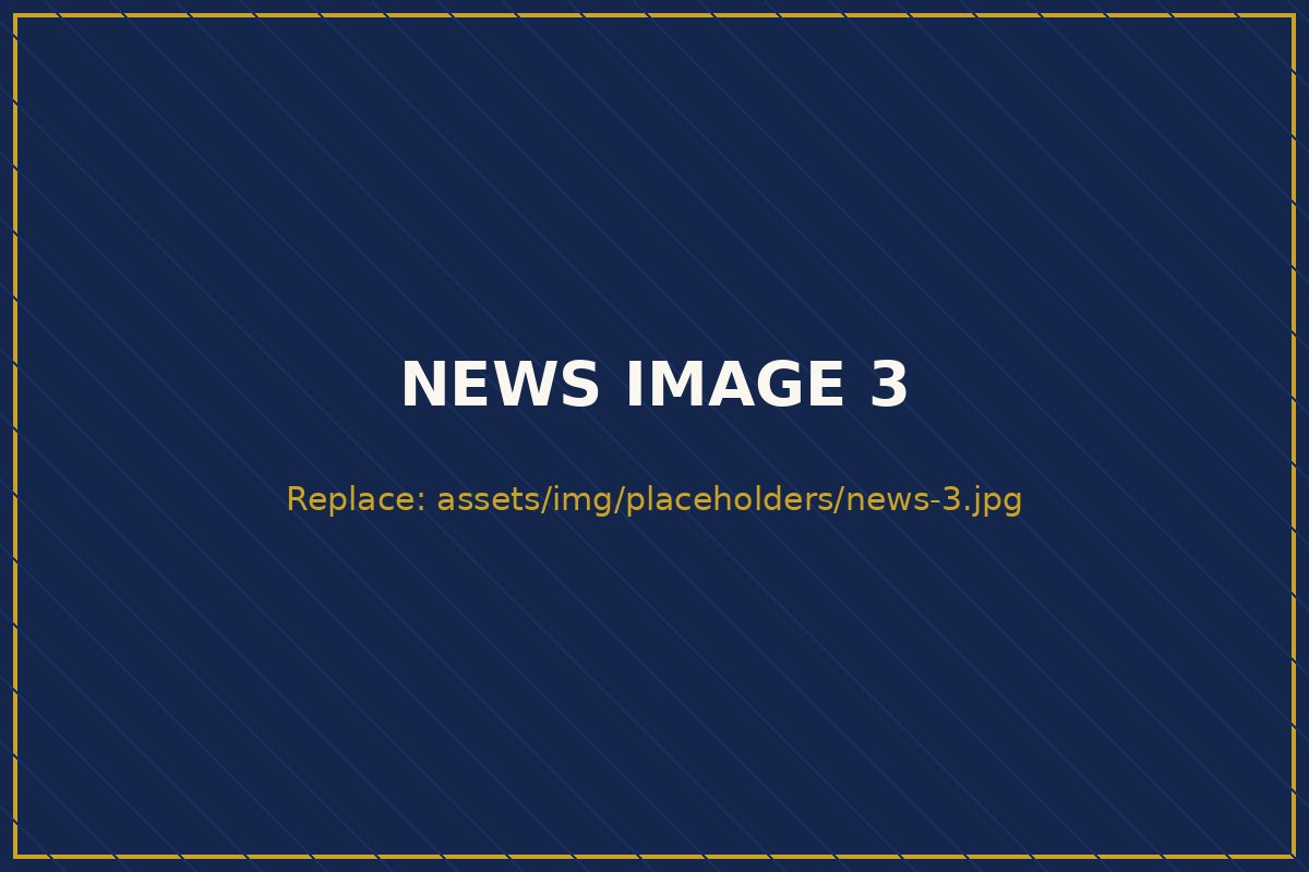 Placeholder for a news image